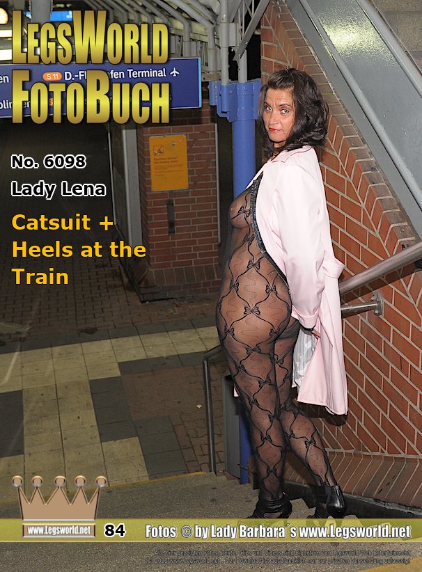 Ebook: 6098 - Lady Lena
Catsuit + Heels at the Train
In a transparent lace catsuit, the frivolous Lena is posing today on a train station in Duesseldorf. What did Lena think, when the train stopped? Would she probably like to have the experience, that hot guys come out off the train and fuck her? Unfortunately, the hot brunette is all alone there, except of the cameras that watch everything.
