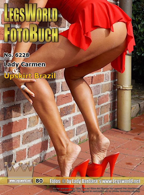 Ebook: 6228 - Lady Carmen
Upskirt Brazil
Many of you have written us how awesome they liked it to look under the dress of Carmen. Today, she shows you her hot ass again under the bright red sheer summer dress, and also her Super sexy soles. Im glad to see that you have written so much, what Carmen should show next. We will fulfill your wishes soon. But before even the foot Stud shows you next week how awesome it is to jerk on these wrinkled bare soles.