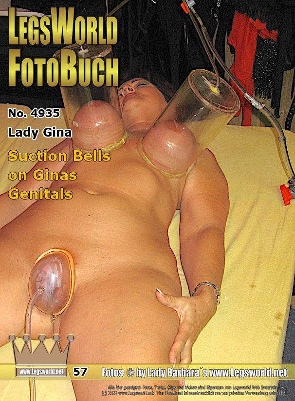 Ebook: 4935 - Lady Gina
Suction Bells on Ginas Genitals
At an appraisal appointment in Erkelenz, the Polish mare Gina is positioned stark naked on a lying surface and first gets suction bells attached to her tits and vagina. The nail designers balls are processed with a lot of negative pressure, then she has to take the hosts dick completely into her throat lying with her head upside down. During the whole session, the horny mare had to keep her feet in correct position at the command HIGH HEELED. Expert Helmut was enthusiastic about the Polish Lady.