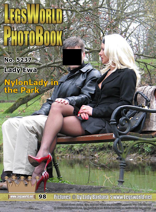 Ebook: 5237 - Lady Ewa
NylonLady in the Park
With her short skirt, the ultra sheer seamed nylons and her red high heels, she is the ideal template for wankers in the Park. Of course, the Lady is also addressed, but what can a lonely sexy blonde do, when a man will play with her legs and feet? She goes with him and let it happen.