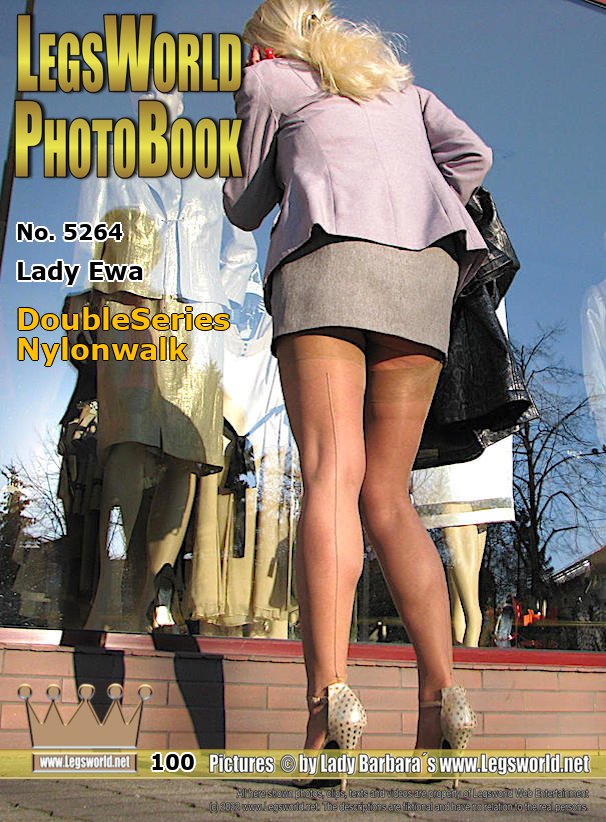Ebook: 5264 - Lady Ewa
DoubleSeries Nylonwalk
1.) In a Garterbelt on the Red Bench: Lady Ewa is strolling in sheer stockings at a garter belts through a park. When she sits on the park bench, everyone can see the garterbelt under the short skirt, and as so often I think that the hot Polish is observed by some wankers. Wankers are everywhere.<br>2.) Stroll through Town: On this sunny but cool day, the sexy blonde made a stroll in the city, only in a short business - costume. She wore high-heeled Sandals on her feet to sheer light brown seamed nylons. Of course several men were watching the hot legs and ass of the Polish, and I´m sure, that someone would prefer to grab at her buttocks under the tight skirt.