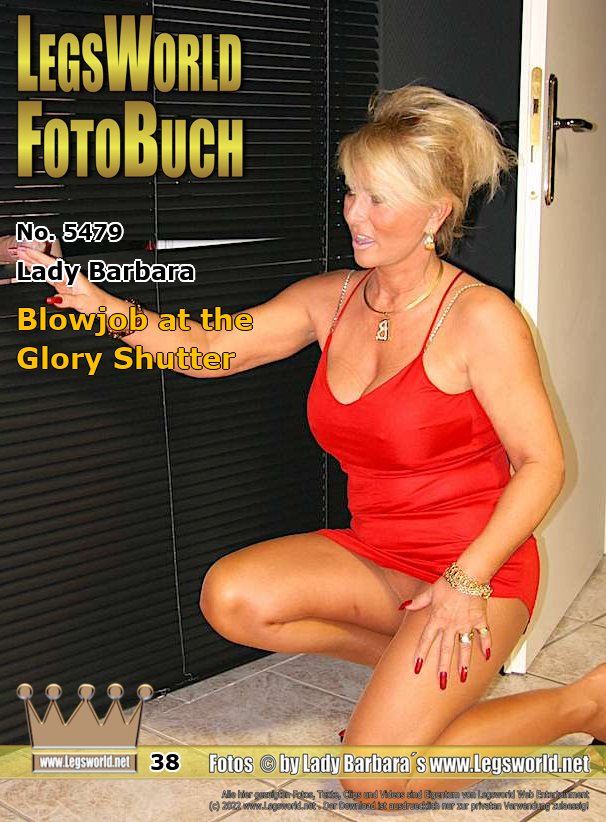 Ebook: 5479 - Lady Barbara
Blowjob at the Glory Shutter
Sometimes, members come with unusual desires to me which are planned only together with my husband. Glory Holes everyone knows, but there a man that the webmaster brought, stands behind a shutter in this series. I don´t know who he his. Hes just holds his hard dick through the shutter and I kneel in my high mules in front of him and suck his dick. Who the man is? I don´t know.