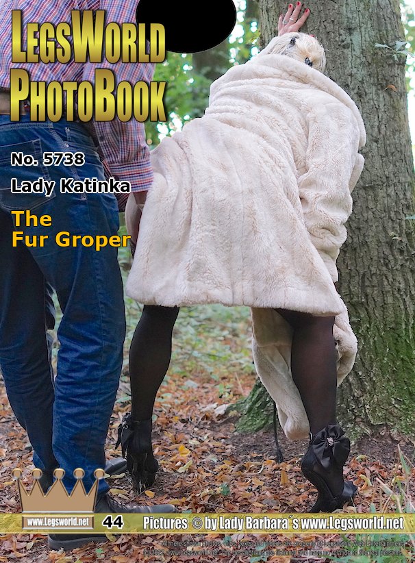 Ebook: 5738 - Lady Katinka
The Fur Groper
Almost naked under her fur coat, Lady Katinka has to be torn off with latex gloves from a groper. Because he takes the blonde hard but not too hard on the tied breasts and on her cunt, her cunt got wet quickly. At the end she has to jerk off the big cock of the horny guy on her nylon stockings.