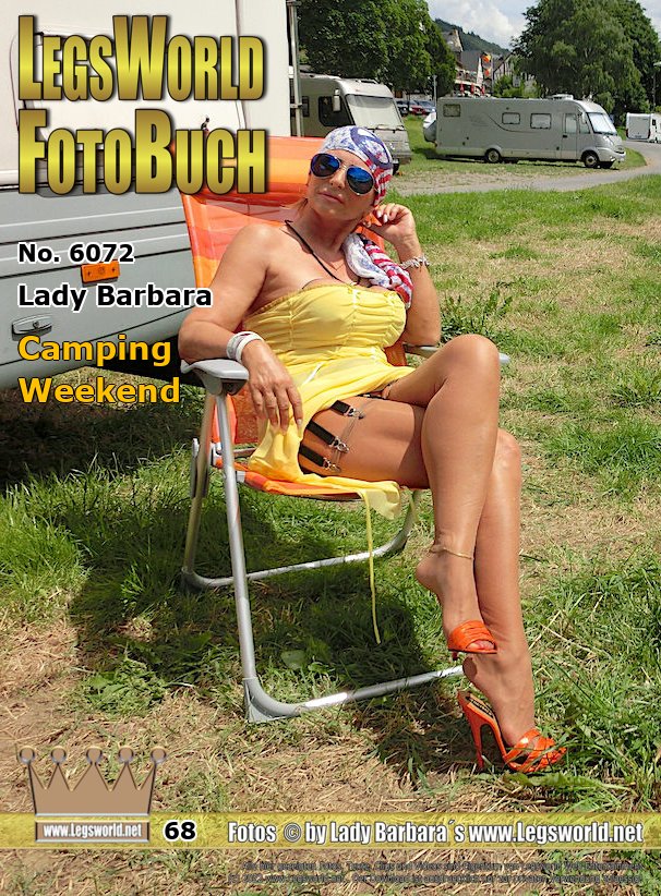 Ebook: 6072 - Lady Barbara
Camping Weekend
On the last long weekend I drove to the Moselle again in my mobile home. When the sun came out, I sat outside in a transparent dress with nylons on suspenders. Apparently to the delight of some Mobile-Home-Retirees. I think one or the other would have liked to have a glass of wine with me in the evening if he had been there alone.