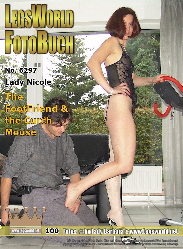 Ebook: 6297 - Lady Nicole
The FootFriend & the Curch Mouse
Foot and shoe fan Markus from Aachen is very enthusiastic about the young church employee with the large cross around her neck. First, Markus tries on a pair of shoes for the good footsex beginner, but when she accidentally pressed her foot into his crotch, Nicole felt the big bump and member Markus had to get his cock out. To the delight of Markus it then ended up between Nicoles foot and shoe sole.