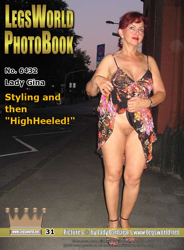 Ebook: 6432 - Lady Gina
Styling and then HighHeeled!
Flashing slut Gina styles herself at home in the bathroom for a hot parking lot evening. The mature Polish woman makes herself chic and wears a sheer summer dress with sandals. No lingerie today of course, because she wants to make strange men horny with her naked body later. But even though she totters across the parking lot while wanking so nicely - no one is there. So we go home on the bed, where she has to use her dildo while lying there high-heeled.