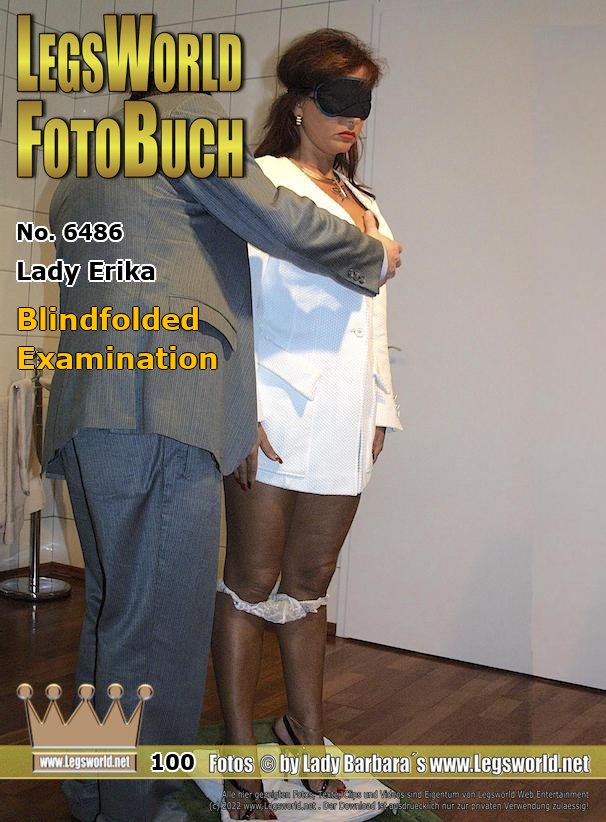 Ebook: 6486 - Lady Erika
Blindfolded Examination
In this series you can see my adventures as Lady Erika from the years 1999 and 2000, which were never posted on Legsworld before. In a chic fur coat and high-heeled sandals with thin straps, I am ready to be seen in the bathroom of an elegant villa today. I wear a blindfold because I am not allowed to see my counterpart (I think, a friend of my old boss). The man slowly undresses me and with the panties on my knees I have to be examined like at a hot pet show for wankers.