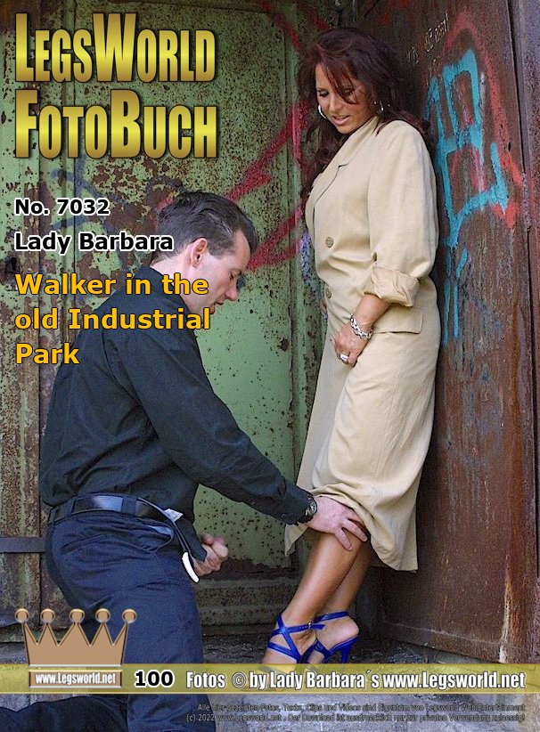 Ebook: 7032 - Lady Barbara
Walker in the old Industrial Park
I have often seen a young man in the old industrial park in Duisburg who crossed my way when I was walking frivolously in high heeled sandals and only in underwear under my closed coat. Sometimes I had the impression that he crossed my way more often than usual. Then happened what I was instinctively waiting for: he spoke to me and without thinking I opened my coat slightly. He showed me a spot whereno one coud see us. After the young man kissed my feet, he wanted to feel my toes and sandals on his cock. I pressed the pointed heel against his urethra until I got a large load of cum from his big dick. Right on my sandal feet.